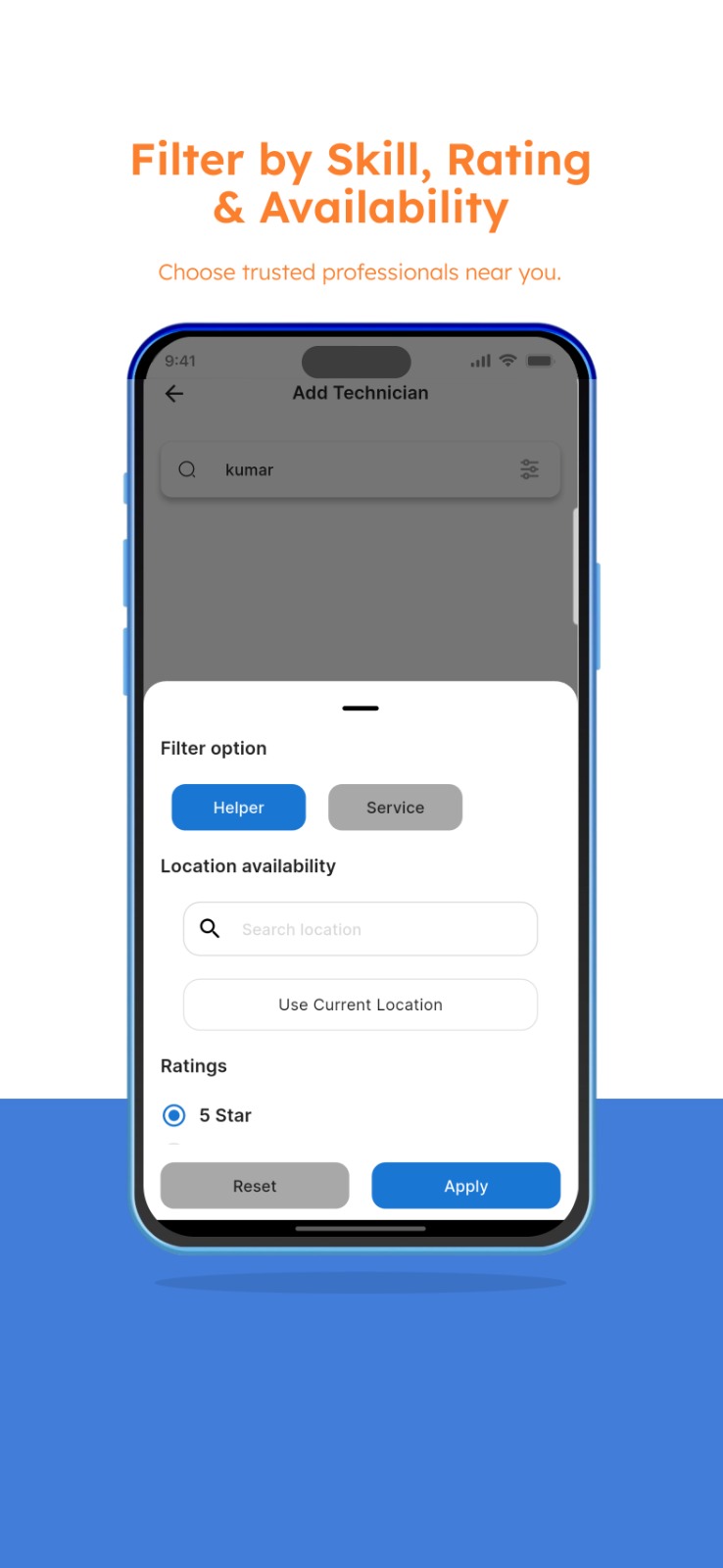 iOS User App Screen 4